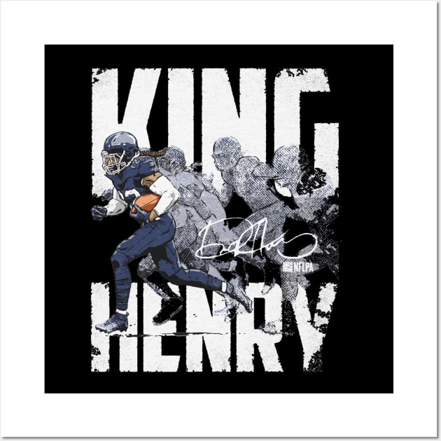 Derrick Henry Tennessee King Henry Wall Art by Buya_Hamkac